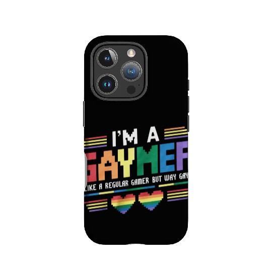 Gaymer Like A Regular Gamer But Way Gayer Gamer IPhone Cases