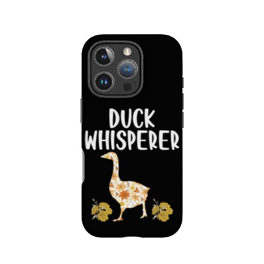 Duck Whisperer Flower Farming Farm Animal Farmer IPhone Cases