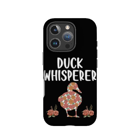 Duck Whisperer Flower Farming Farm Animal Farmer IPhone Cases