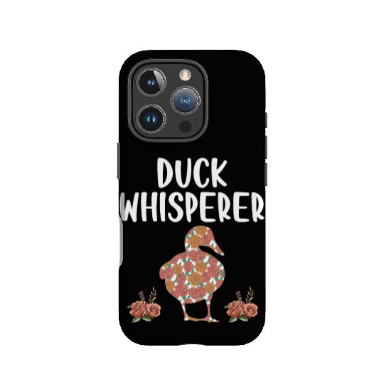 Duck Whisperer Flower Farming Farm Animal Farmer IPhone Cases