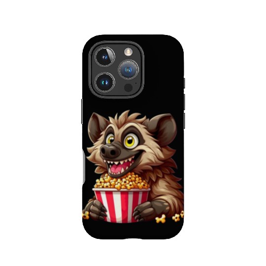 Hyena Predator Popcorn Cinema Night IPhone Cases