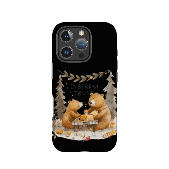 In Bear We Trust Family Camping IPhone Cases