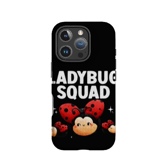 Cute Ladybug Squad Art Insect Ladybug Lover IPhone Cases