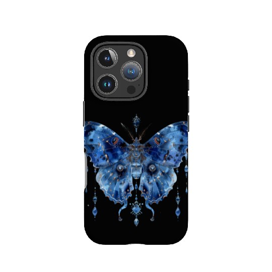 Watercolor Celestial Butterfly IPhone Cases