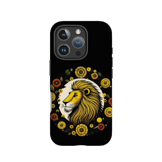 Marigold Leo Lion IPhone Cases