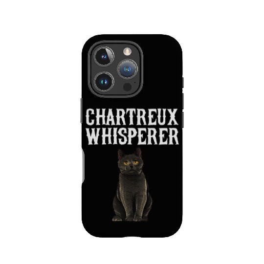 Chartreux Wisperer Cat Lover IPhone Cases