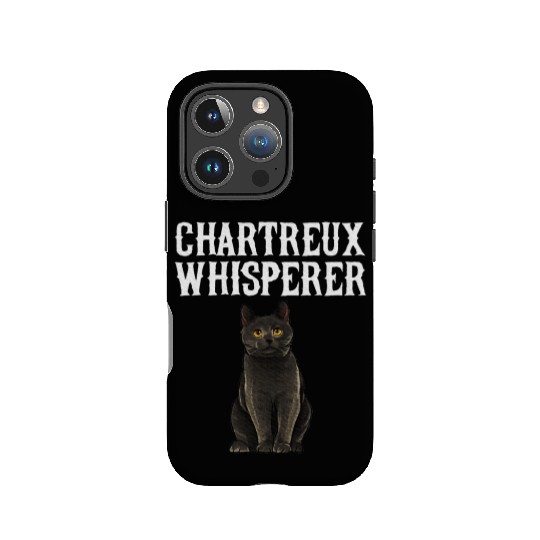 Chartreux Wisperer Cat Lover IPhone Cases