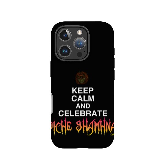 Keep Calm And Celebrate Oíche Shamhna Halloween IPhone Cases