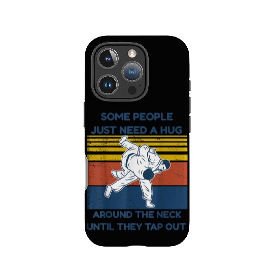 Jiu Jitsu IPhone Cases Some People Need A Hug BJJ M