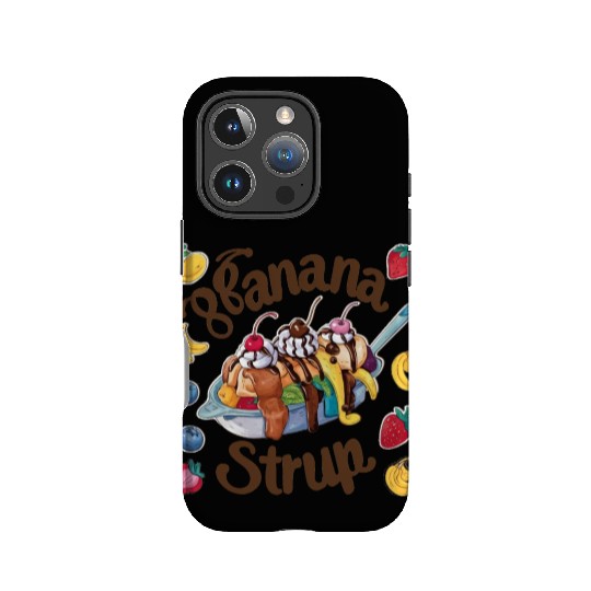 banana split-Delicious sweet IPhone Cases