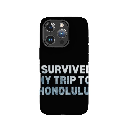 My Trip Traveler Vacation Honolulu IPhone Cases