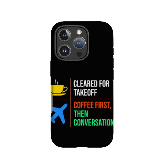 Air Traffic Controller Coffee ATC Aviation Humor IPhone Cases
