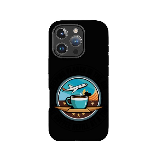 Air Traffic Controller Coffee ATC Aviation Humor IPhone Cases