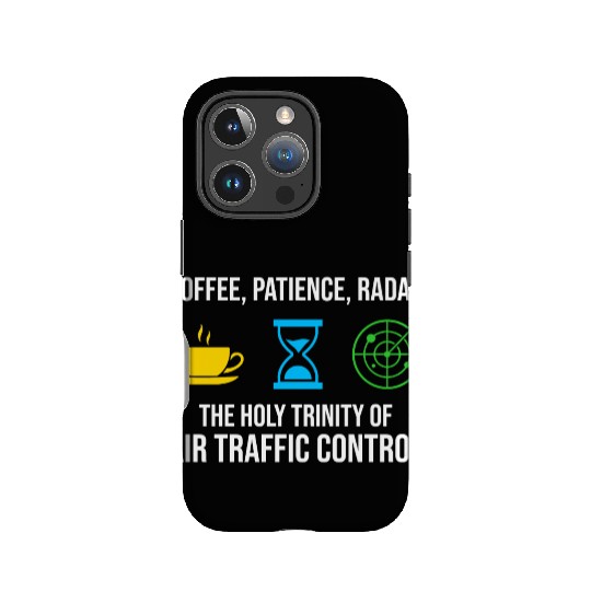 Air Traffic Controller Coffee ATC Aviation Humor IPhone Cases