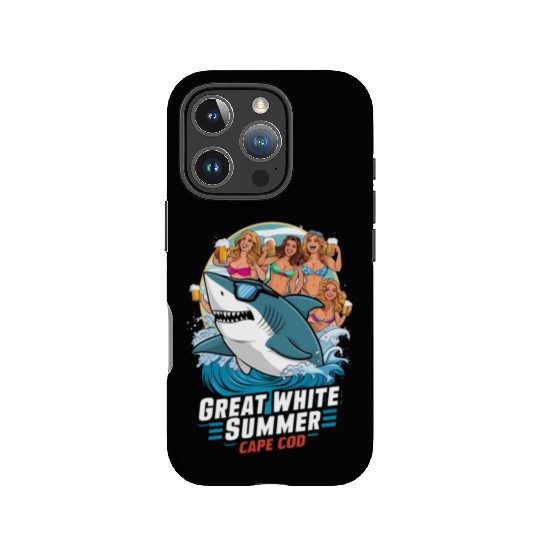 Stylish Great White Shark IPhone Cases (Cape Cod)