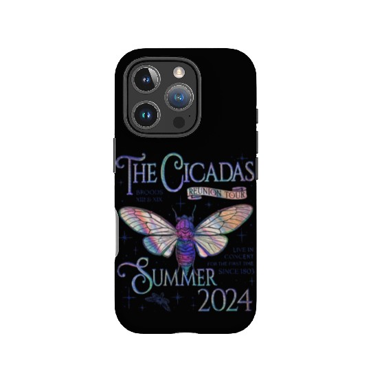 Cicada Nature Lover The Cicadas Reunion Tour IPhone Cases