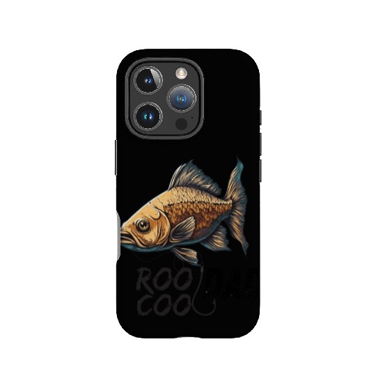 Funy Father's Day Reel Cool Dad Crazy Dog Dad Fish IPhone Cases