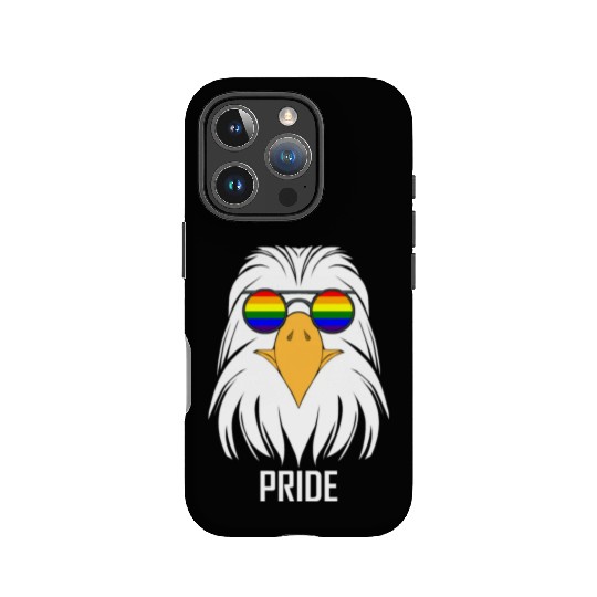 LGBTQ BALD EAGLE PRIDE DESIGN IPhone Cases