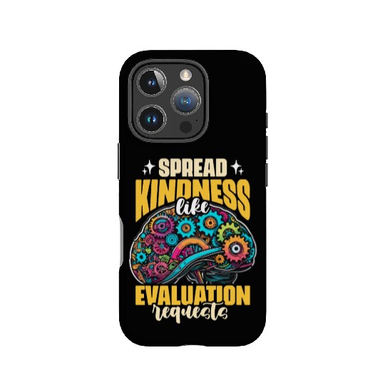 School Psych Spread Kindness Like Psychotherapist IPhone Cases