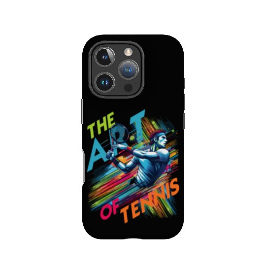 Dynamic Serve: The Art of Tennis in Motion IPhone Cases