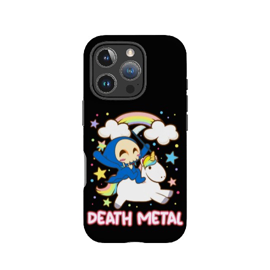 Goth Rock Satan Unicorn Festivals Death Metal IPhone Cases