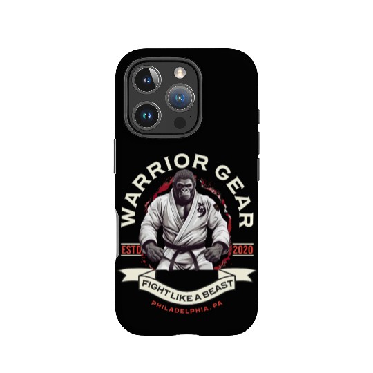 Martial Arts Gorilla BJJ Fighter Jiu-Jitsu IPhone Cases