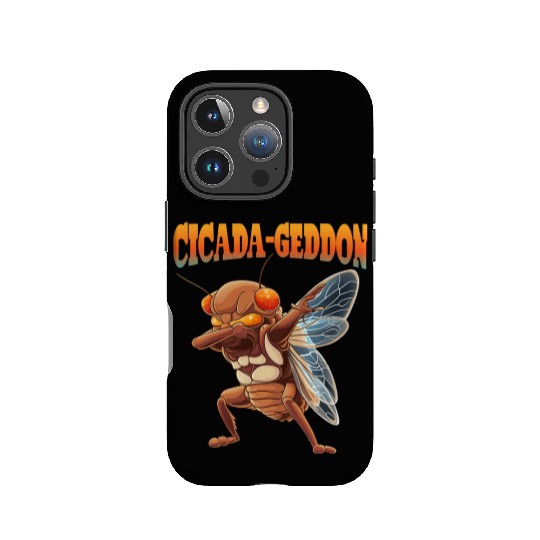Funny Dabbing Cicada 2024 Dab IPhone Cases