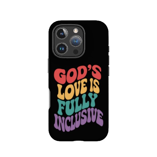 God's Love is Fully Inclusive Christian Jesus LGBT IPhone Cases