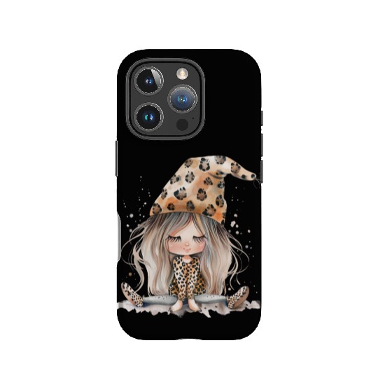 Leopard Print Gnome Clipart Images, Girly IPhone Cases