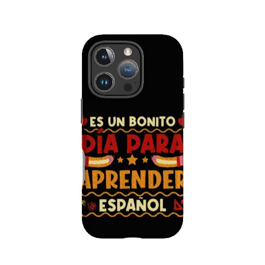 Espanol Maestra Hispanic Teacher Spanish Teacher IPhone Cases