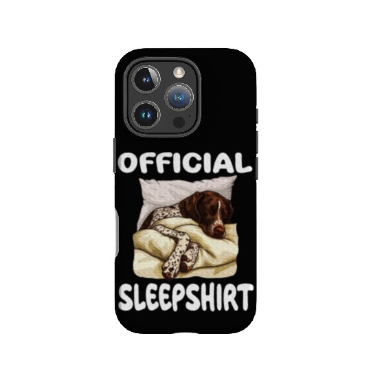 German Shorthaired Pointer Dog Official Sleep IPhone Cases