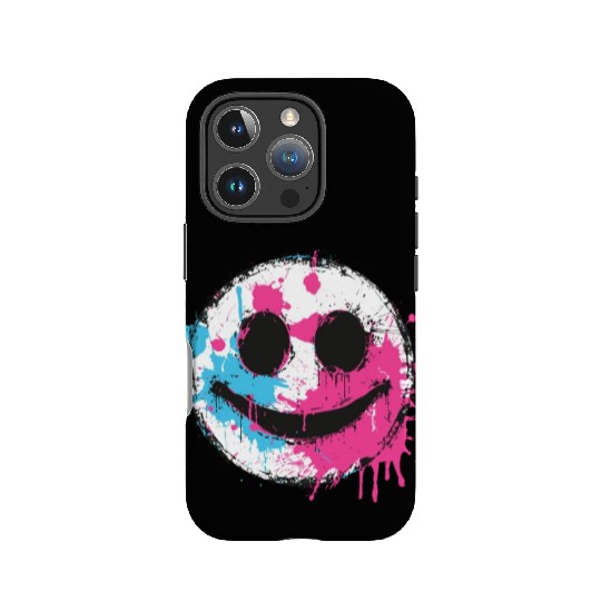 Graffiti Smiley Face - Urban Street Art IPhone Cases
