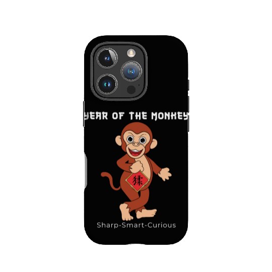 Year Of The Monkey Cute Zodiac Chinese New Year IPhone Cases