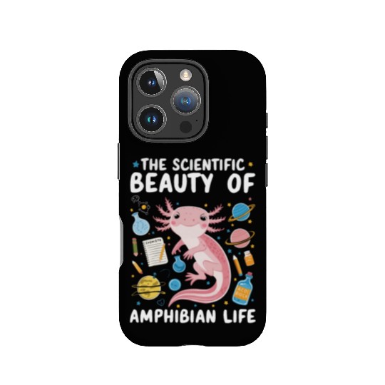 Axolotl Science Teacher Mexican Salamander IPhone Cases