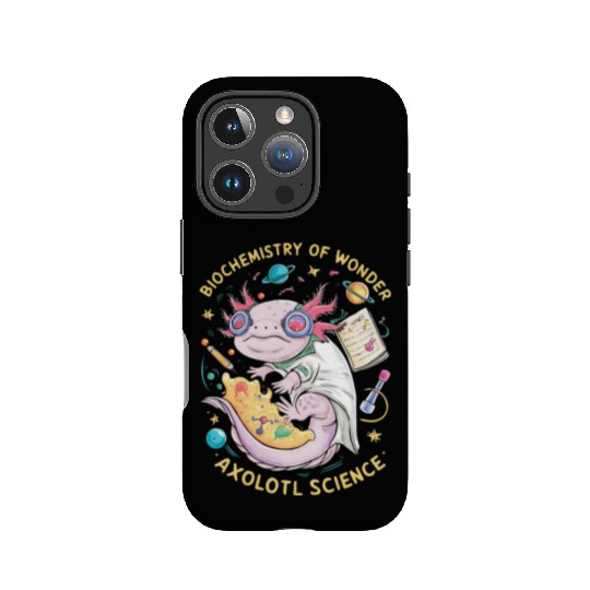 Axolotl Science Teacher Mexican Salamander IPhone Cases
