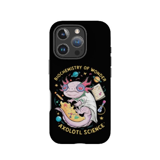Axolotl Science Teacher Mexican Salamander IPhone Cases