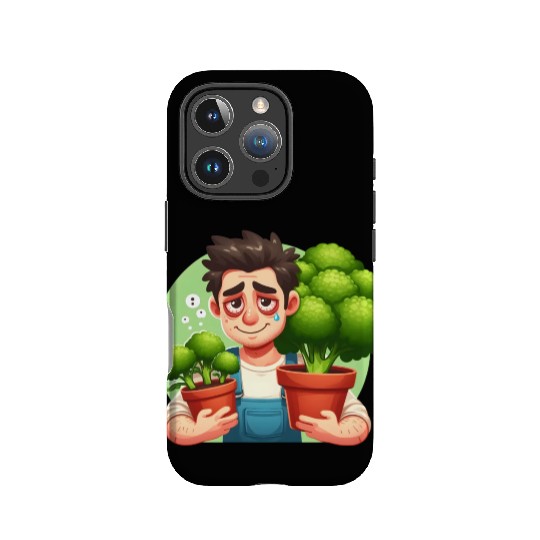 Broccoli Gardener IPhone Cases