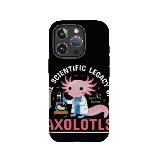 Axolotl Science Teacher Mexican Salamander IPhone Cases
