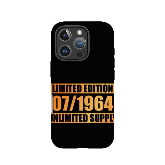 60th birthday Limited Edition - ꝏ Supply 07/1964 IPhone Cases