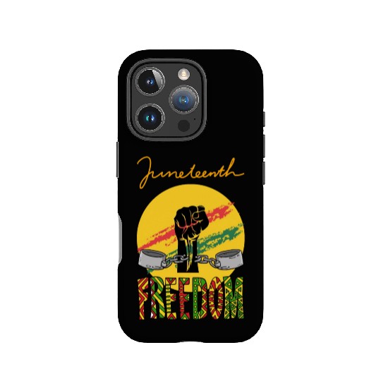 JUNETEENTH FREEDOM APPAREL IPhone Cases