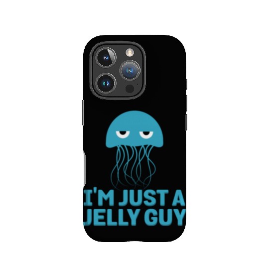 I'm Just A Jelly Guy Jellyfish Song Pun Music IPhone Cases