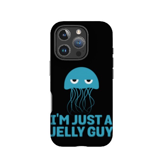 I'm Just A Jelly Guy Jellyfish Song Pun Music IPhone Cases