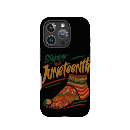 Stepping into juneteenth 1865 independence day IPhone Cases