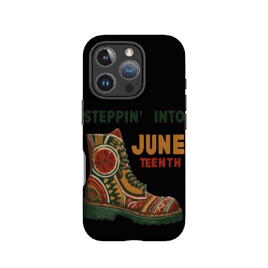 Stepping into juneteenth 1865 independence day IPhone Cases