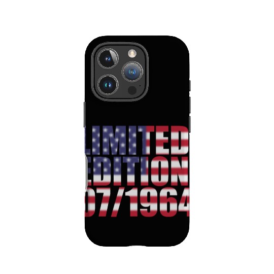 60th birthday Limited Edition USA 07/1964 IPhone Cases