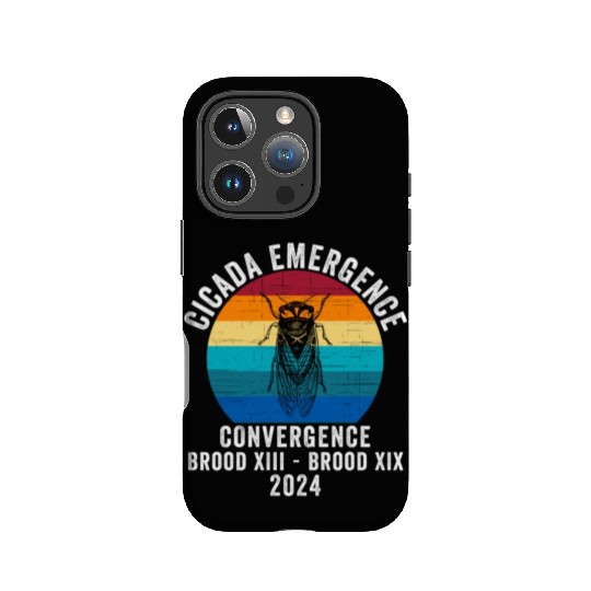 Cicada Emergence Convergence Brood XIII Brood XIX IPhone Cases