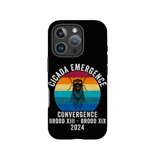 Cicada Emergence Convergence Brood XIII Brood XIX IPhone Cases