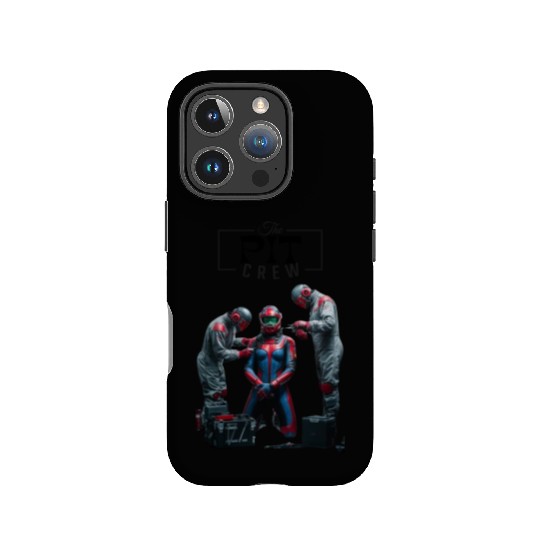 pit crew race car driver dank tank IPhone Cases