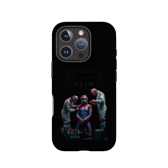 pit crew race car driver dank tank IPhone Cases