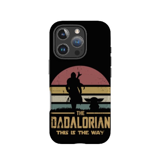 The Dadalorian And Son vintage IPhone Cases